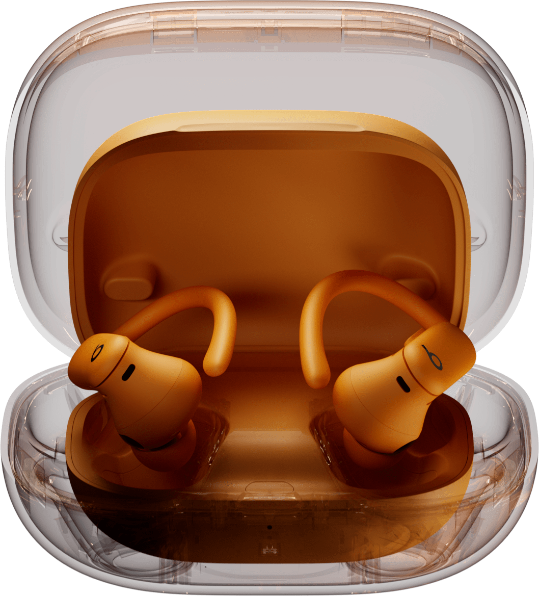 Powerbeats Pro 2 earbuds in case