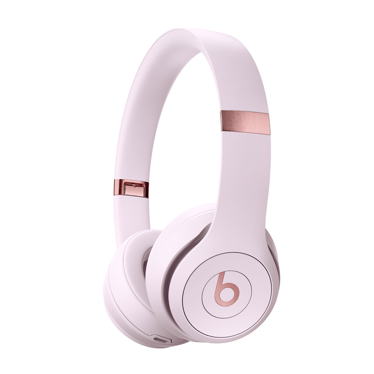 Close-up of Beats Solo 4 in Cloud Pink